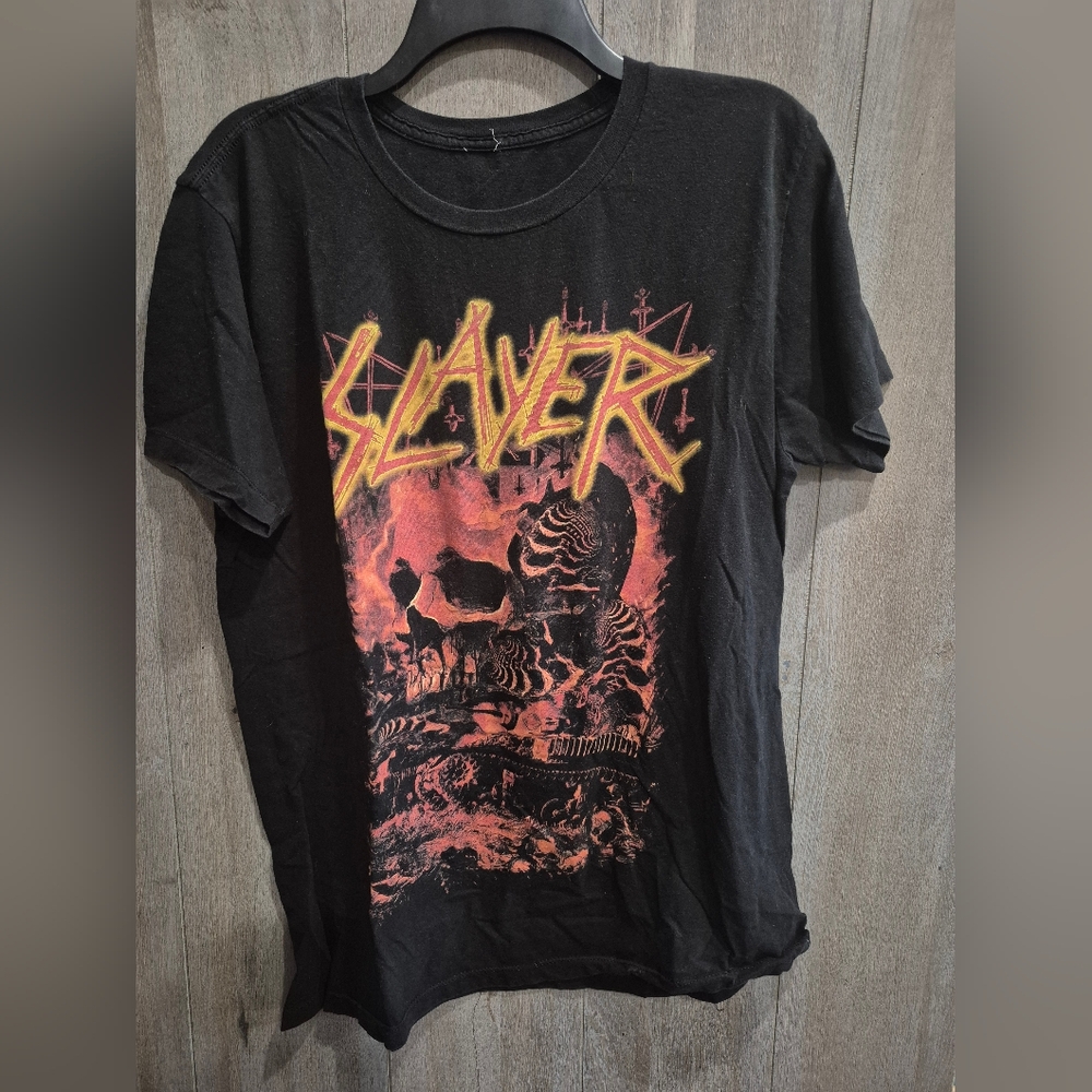 Slayer Final World Tour Mens (Size Large) Shirt 2018-2019